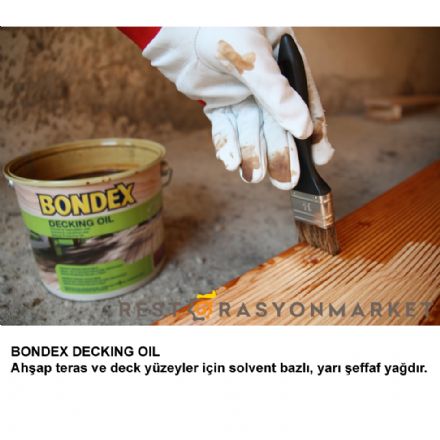 BONDEX DECKING OIL SOLVENT BAZLI YA- 20 LT 
