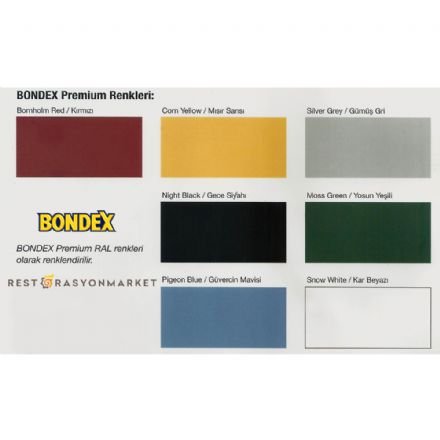 BONDEX PREMIUM SU BAZLI OPAK AHAP BOYASI- 2,5 LT